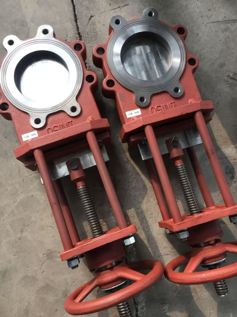 industrial material flow gates