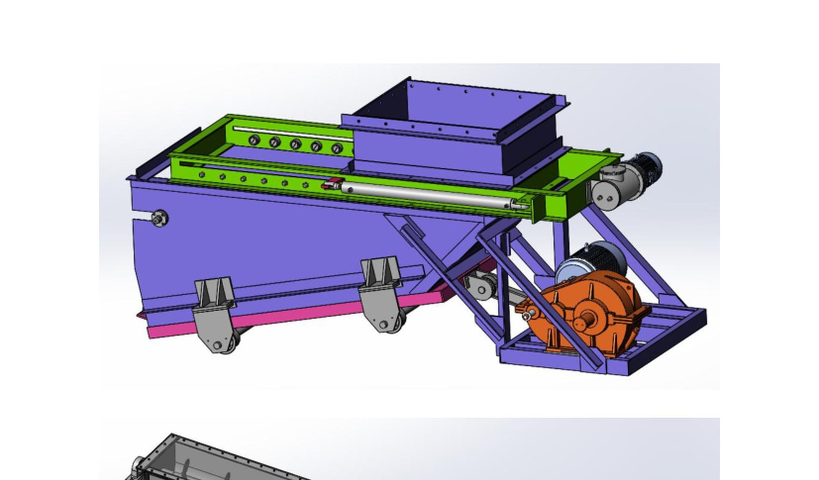 Hydraulic Heavy-Duty Vibrating Feeder